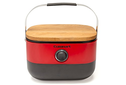 Cuisinart CGG-750 Portable, Venture Gas Grill, Red Cuisinart CGG-750 Portable, Venture Gas Grill, Red