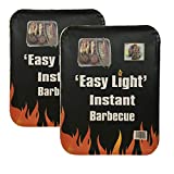 Disposable Charcoal Grill On The Go Ready to Use Easy...