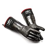 RAPICCA 932°F Heat Resistant BBQ Grill Gloves: Oil...