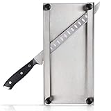 Meat slicer Stainless Steel Jerky Maker Cutting Board...