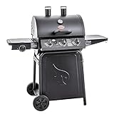 Char-Griller® Grillin' Pro 3-Burner Propane Gas Grill...