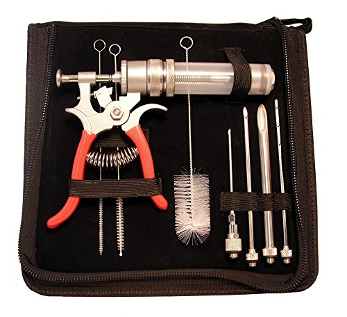 The SpitJack Magnum Meat Injector Gun - Complete Kit with Case The SpitJack Magnum Meat Injector Gun - Complete Kit with Case