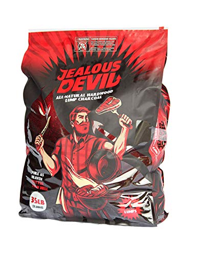 Jealous Devil All Natural Hardwood Lump Charcoal - 35LB