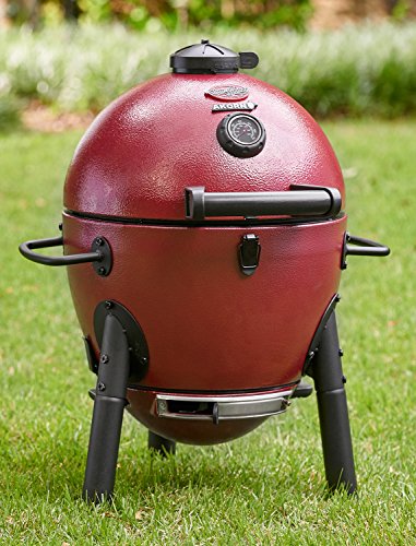 Char-Griller E06614 Charcoal Grill, Red Char-Griller E06614 Charcoal Grill, Red